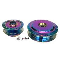 ราคา ดุมกลึงเงาชุบสีรุ้ง Click110Scoopy iIconZoomerX (20935364131)