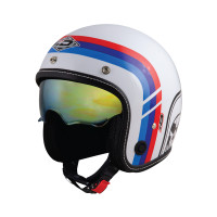 ราคา หมวกกันน็อควินเทจ INDEX ID CR 400 แถมฟรีผ้าบัฟ มีแว่นในตัว รุ่นนี้เล็กควรเพิ่ม 1ไซสจากปกติ มีมอก หมวกกันน็อค คลาสสิค (17529362789)