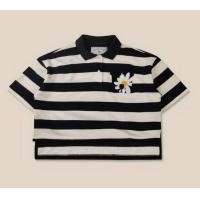 ราคา Hybrid Polo Women ไฮบริดโปโลหญิงทรงครอป สีครีม ดำ Cream WPL 122 CR BL (17765360034)