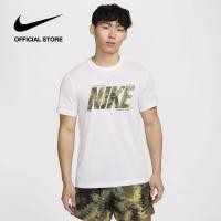 ราคา Nike Mens Dri Fit Camo Tee White ไนกี้ เสื้อยืดผู้ชาย Dri Fit Camo สีขาว (22352045060)
