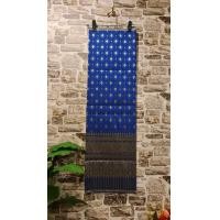 ราคา 28 ผ้าฝ้าย ผ้าทอทั้งผืน ลายยกดอกโบราณกลีบบัวสีน้ำเงิน (22111034813)