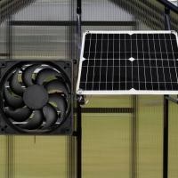 ราคา พัดลมพลังงานแสงอาทิตย์ 12W 12V Weatherproof Dual Fan พัดลมดูดอากาศพลังงานแสงอาทิตย์สำหรับ (22419988976)
