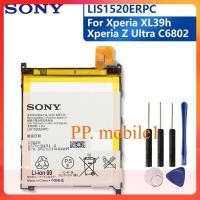 ราคา Originalเปลี่ยนแบตเตอรี่โทรศัพท์สำหรับSONY XL39h Xperia Z Ultra C6802 Togari L4 ZU C6833 LIS1520ERPCแท้แบตเตอรี่3000MAh (18385485135)