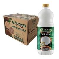 ราคา กะทิแท้ 100 ตรา อัมพวา Ampawa ปริมาตรสุทธิ 1000 มล x 12 ขวด (22274919713)
