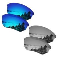 ราคา เลนส์อะไหล่โพลาไรซ์2คู่สำหรับ Oakley Flak Beta OO9363 Flak Beta Asian OO9372กรอบแว่นกันแดดเอเอฟ ติดตั้งได้ง่าย ใส่ได้พอดี ป้องกันรังสียูวี100 ดำ เงิน (20331961670)
