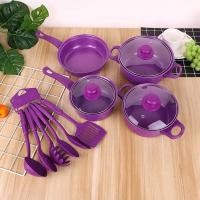 ราคา ชุดเครื่องครัว หม้อ กระทะ 13ชิ้น (13469817379)