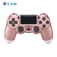 ราคา เกมแพดที่รองรับบลูทูธพร้อมระบบสั่นจอยควบคุมเกมระบบสั่นรองรับเกมไร้สาย6แกนสำหรับ PS4 (21827798014)