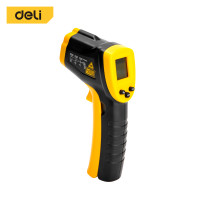 ราคา Deli เครื่องวัดอุณหภูมิอินฟราเรด เครื่องวัดอุณหภูมิเลเซอร์ ปืนวัดอุณหภูมิ เลเซอร์อินฟราเรด แบบไม่สัมผัส หน้าจอดิจิตอล Infrared Thermometer (22816795826)