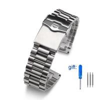 ราคา สแตนเลสสตีลสำหรับ TAG Heuer F1สายนาฬิกา Flat End Push ปุ่ม Deployment หัวเข็มขัดผู้ชายสร้อยข้อมือ20มม 22มม (22178182166)