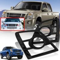 ราคา ครอบไฟหน้า ครอบกันรอยไฟหน้า รุ่น อีซูซุ ดีแม็กซ์ ISUZU D MAX DMAX ปี 2007 2011 สีดำด้าน 2 ชิ้น (15790740740)