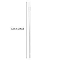 ราคา แปรงทำความสะอาดสระว่ายน้ำ แปรงขัดสระน้ำ อลูมิเนียม 18นิ้ว stainless steel Pool brush for cleaning swimming pool tiles แปรงสระว่ายน้ำพลาสติก 3 6M (22753835555)