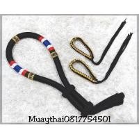 ราคา มงคลสวมหัวมวยไทยพร้อมประเจียดรัดแขน แบบ Handmade Mongkol Prajead Muay Thai Handmade (22599567987)