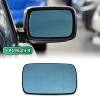 ราคา 1PCS รถด้านข้างกระจกอุ่นกระจกมองหลังเลนส์ซ้าย ขวาสำหรับ BMW 3 Series E46 1998 2006 (22581844279)