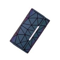 ราคา กระเป๋าสตางค์ทรงเรขาคณิตสามพับสำหรับผู้หญิงระดับไฮเอนด์ (21980780819)