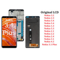 ราคา จอ LCD แบบดั้งเดิมสำหรับ Nokia 1 3 2 1 2 2 3 2 5 4 4 2 Plus จอแสดงผล LCD พร้อมชุดประกอบเครื่องอ่านพิกัดหน้าจอสัมผัส (20500014559)