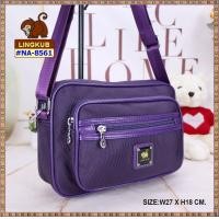 ราคา กระเป๋าสะพายสายยาว ผ้านาโน ทรงกล่องสี่เหลี่ยมใบใหญ่ รุ่น NA 8561 ยี่ห้อ LING KUB มีเก็บปลายทาง กระเป๋าสะพาย ผ้านาโน (22040394033)
