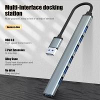 ราคา ตัวเพิ่มช่องUSB Hub USB3 0 2 0 Type C 4Ports 7Ports for PC NoteBook Labtop แล็ปท็อป และอุปกรณ์เสริมคอมพิวเตอร์ Adapter ความเร็วสูง (22524651168)