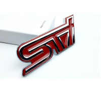 ราคา โลโก้ ซูบารุ เอสทีไอ ชมพูเงิน แดงเงิน Metal Car STI Logo Rear Trunk Side Fender Badge Emblem Sticker Decal for subaru legazy brz xv forester WRX (6762982697)