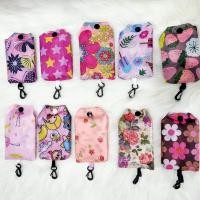 ราคา ถุงผ้าช๊อปปิ้ง ถุงผ้าลดโลกร้อน กระเป๋าผ้าพับเก็บได้ สีสันสดใส พกพาสะดวก ใบใหญ่ คละลาย คละสี พับใส่ถุงแล้วเหลือ 8X12 ซม พร้อมส่งจากไทย (19080083677)