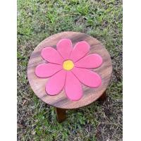 ราคา เก้าอี้ เก้าอี้ไม้ เก้าอี้สตูล กว้าง10นิ้วสูง10นิ้ว ไม้จามจุรี ดอกไม้ ทรงกลม เก้าอี้เล็ก เก้าอี้เล็ก นั่งซักผ้า เก้าอี้นั่งเล่น (22978875777)