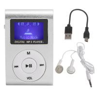 ราคา เครื่องเล่นเพลง MP3 แบบพกพาขนาดเล็กกีฬา BackClip หน้าจอ LCD รองรับ MP3 การ์ดหน่วยความจำ (21417370255)