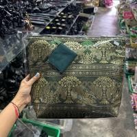 ราคา กระเป๋าผ้าไหม กระเป๋าลายไทย ผ้าไหมไทย วันแม่ ของฝาก ของขวัญ ของที่ระลึกไทย (22781271477)