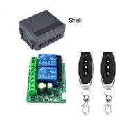 ราคา DC 12V 10A 2 Channel Relay Receiver RF Wireless Remote Control Switch 433MHz Universal Garage Door Motor Controller Bottle Opener (21875001598)