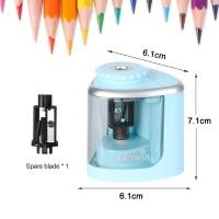 ราคา กบเหลาดินสอ กบเหลาไฟฟ้า เครื่องเหลาดินสอไฟฟ้า กบเหลาดินสออัตโนมัติElectric Pencil Sharpenerที่เหลาดินสอ แบบใส่ถ่านMY509 (23010622644)