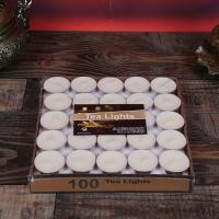 ราคา AT Store เทียนทีไลท์ เทียน เทียนถ้วย 100 ชิ้น จุดเตาน้ำมันอโรม่า เทียนบรรยากาศ เทียนหอมร้อนชา เทียนอุ่นอาหาร เลือกสีได้ (22703451821)