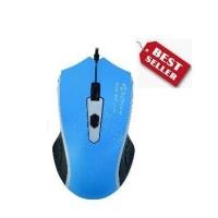 ราคา Mcshore เม้าส์ Optical Mouse OM190B สีน้ำเงิน (352799957)
