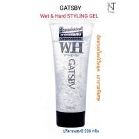ราคา เจลจัดแต่งทรงผม แกสบี้ สไตล์ลิ่ง เจล เว็ท แอนด์ ฮาร์ด ปริมาณสุทธิ 200 กรัม GATSBY WET HARD STYLING GEL Net 200 g (22322079831)