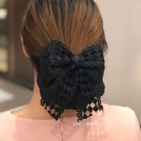 ราคา เน็ตติดผม เนทติดผม Hairnet Hair Bow เนตผมใส่ทำงาน สีดำสีน้ำตาลเน็ตติดผม เน็ตครอบผม เน็ตติดผมพยาบาล เน็ตติดผมแอร์โฮสเตส เน็ตติดผมแฟชั่น (6302582330)