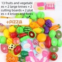 ราคา ของเล่นที่ตัดผักผลไม้ของเล่นเด็กชุดจำลองจำลองผลไม้พลาสติก11ชิ้น 23ชิ้น 32ชิ้น (22523843179)