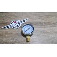 ราคา Pressure Gauge 0 30 psi 0 2 bar Mini Dial gauge compressor meters hydraulic pressure gauge Gage double scale Black เกจ (3770946323)