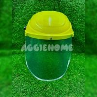 ราคา AGGIE หน้ากากตัดหญ้า หน้ากากกันสะเก็ด สีเหลือง มี 2 แบบให้เลือก หมวกตัดหญ้า หน้ากากกันหญ้า หน้ากากกันหิน กันเศษหญ้า (20517438797)