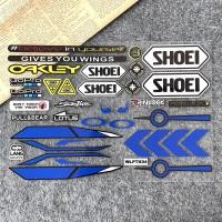 ราคา สติกเกอร์หมวกกันน็อคสะท้อนแสงกระจกหน้ารถหมวกกันน็อคติดขอบเลนส์ GP Decals อุปกรณ์แข่งรถมอเตอร์ไซค์สำหรับ Arai SHOEI HJC KYT (21386659009)