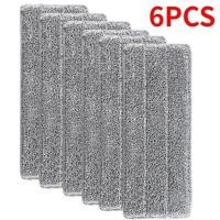 ราคา แผ่นรองไม้ถูพื้นไมโครไฟเบอร์6 1ชิ้นผ้าไม้ถูพื้นสเปรย์ซักได้ใช้ในครัวเรือน33x12cm แผ่นผ้าทำความสะอาดหัวม็อบแบบพกพา (23047288690)