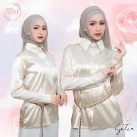 ราคา เสื้อทรงเชิ้ตผ้าซาติน แขนยาว งานสวยแมทช์กับอะไรก็เข้า เนื้อผ้ามันวาวดูพรีเมี่ยม หรูหราเบาๆ DG32 รุสมีนีมุสลิม (22884344781)