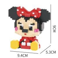 ราคา บล็อกอาคารกระต่ายน่ารักดาวดิวสาวของเล่นสีม่วงสุนัขจิ้งจอกโมเดลอาคารบล็อกของขวัญวันเกิดเพื่อการศึกษาของเด็ก (21241535021)