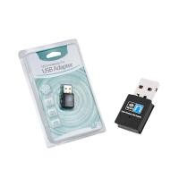 ราคา ตัวรับ WIFI สำหรับคอมพิวเตอร์ โน้ตบุ๊ค แล็ปท็อป ตัวรับสัญญาณไวไฟ Mini USB WiFi Adapter Wi Fi 300Mbps ตัวรับสัญญาณไวร์เลส อินเตอร์เน็ต USB 2 0 (21992388341)