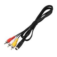 ราคา 1 5M 4 9ft 3 RCA Male to 4 Pin S Video Male TV PC Conversion Cable (19899139405)