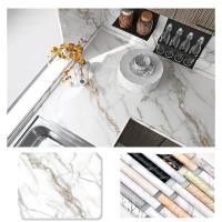 ราคา วอลล์เปเปอร์หินอ่อน วอลเปเปอร์ผนัง สติ๊กเกอร์ติดครัว วอลเปเปอร์ลายหินอ่อน มีกาวในตัว แบบกันน้ำ กันน้ำมัน ตกแต่งบ้าน ลอกออกไม่ทิ้งคราบกาว (22978158334)