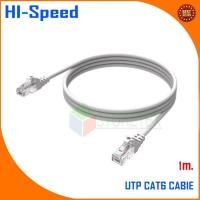 ราคา UTP CABLE CAT6 1 M สายแลนแบบกลม CAT6 ยาว 1 เมตร (314597873)