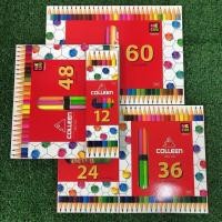 ราคา สีไม้คอลลีน 18ด้าม 36สี colleen (21855179161)