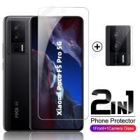 ราคา 2 In 1ตัวปกป้องกล้องถ่ายรูปสำหรับ Xiaomi Poco F5 Pro 5G F5Pro PocoF5 Pocophone F5 9H กระจกนิรภัยหน้าจอป้องกันหน้ากลับฟิล์มเลนส์กล้องถ่ายรูป (18954113143)