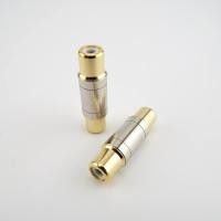 ราคา KYLE Wild Shop Dual RCA Connectors RCA Female to Female Jack Socket plug Straight Adapter Gold Plated Speaker Cable Extender (20347412130)