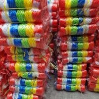 ราคา 12 ม้วน เชือกฟาง คละสี เชือกพลาสติค มัดของ เชือกฟาง ราคาถูก (21433283030)