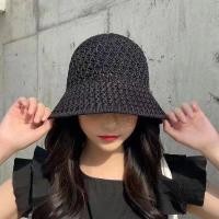 ราคา หมวกกันแดดหญิง หมวกแฟชั่น bucket hat ins แฟชั่นชายหาดฤดูร้อน (22754881747)