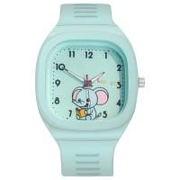 ราคา Ouyou นาฬิกาข้อมือควอตซ์สำหรับเด็กนาฬิกาหน้าปัดสี่เหลี่ยมลายช้างกันน้ำปรับสมาร์ทวอชพร้อมกล้องได้สำหรับนักเรียน (22593108221)