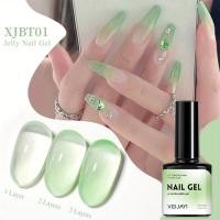 ราคา Jelly nail gel สีทาเล็บเจลเนื้อเจลลี่ ขนาด 7 3 ML สีเจลต้องอบไม่งั้นจะไม่แห้ง (22618306194)